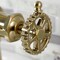 Kingston Brass Single-Handle Bathroom Faucet with Push Pop-Up, Brushed Brass KSD3547CG - alternate 4